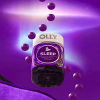 OLLY 褪黑素 睡眠自由罐 黑莓薄荷味 50粒