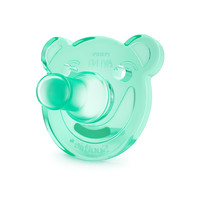 AVENT 新安怡 全硅胶系列 SCF194/06 安抚奶嘴 绿色 0-3月