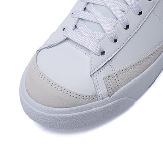 NIKE 耐克 Blazer Mid '77 Gs 女子休闲运动鞋 DA4086-105 白/淡粉 38.5