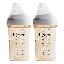 hegen PPSU奶瓶套装 2只装 240ml 3-6月