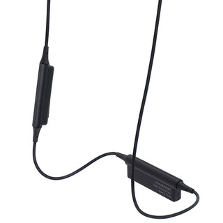 audio-technica 铁三角 ATH-CKR55BT 入耳式颈挂式动圈蓝牙耳机 蓝色