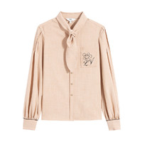 LILY 丽丽 9B波系列 女士长袖衬衫 121409C49121232 珊瑚粉 XL