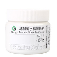 Marie's 马利 G1100 水粉颜料 白色 100ml