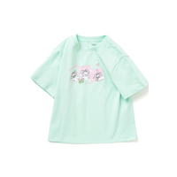 balabala 巴拉巴拉 208222117017-40363 女童T恤 粉绿 110cm