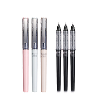 M&G 晨光 ARP50903 拔帽中性笔 裸色系 0.5mm 3支装+中性笔替芯 黑色 0.5mm 3支装