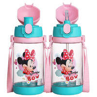 Disney 迪士尼 DM-5012 儿童吸管杯+直饮盖 520ml 粉色米妮
