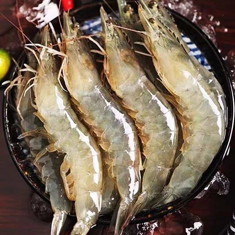 欧因深海大虾 国产虾  鲜冻白虾基围虾海虾鲜活冷冻虾 生鲜速运 500g