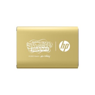 HP 惠普 P500 京东联名款 USB 3.2 移动固态硬盘 Type-C 1TB 海绵宝宝限量版