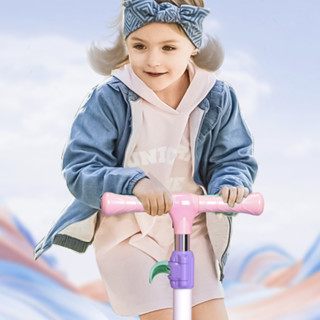 Kinderkraft 可可乐园 kk573 儿童带座椅滑板车 炫酷闪光轮款 莱比锡粉
