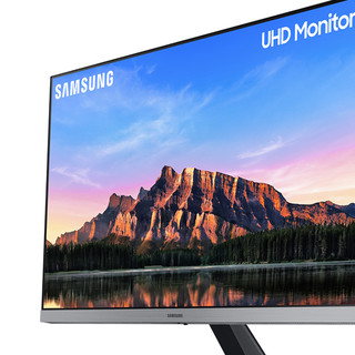 SAMSUNG 三星 U28R550UQC 28英寸 IPS FreeSync 显示器 (3840×2160、60Hz、90%DCI-P3、HDR10）