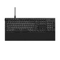 NZXT 恩杰 KUNCTION 104键 有线机械键盘 黑色 国产红轴 RGB