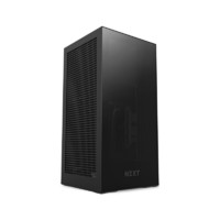 NZXT 恩杰 全新 H1 Mini-ITX机箱 半侧透 含电源 750W 黑色+140mm 一体式水冷散热器+PCI-E4.0 显卡延长线