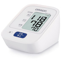 OMRON 欧姆龙 爆款推荐】电子血压计家用上臂式智能加压血压仪测量仪含电源