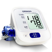 OMRON 欧姆龙 送电源+电池欧姆龙血压计7124上臂式量血压器测量仪老人家用