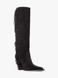 MICHAEL KORS 迈克·科尔斯 Micki Fringed Suede Boot