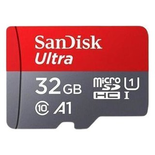 SanDisk 闪迪 至尊高速系列 SDQUNC Micro-SD存储卡 32GB（UHS-I、U1、A1）+高品质音乐1200首