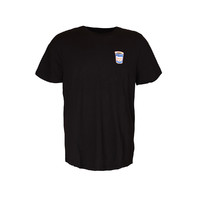 DKNY JEANS 男士圆领短袖T恤 43LK907 黑色 L