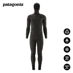 Patagonia 巴塔哥尼亚 88528 R5 Yulex Hooded Full Suit 男士连帽潜水胶衣 6.5/4.5/5mm