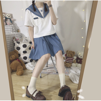 PJ制作工坊 JK制服 海坞高校 水手服短袖夏服 A款