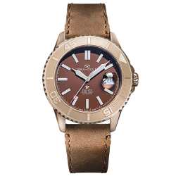 seagull海鸥表seagull海洋之星200米防水日历显示自动机械表男青铜4