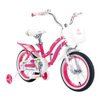 TOOKKE 儿童自行车 香香公主款 16寸 玫红色