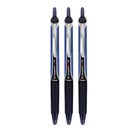 PILOT 百乐 BXRT-V5 按动中性笔 黑蓝 0.5mm 3只装