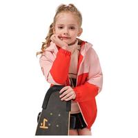 PELLIOT 伯希和 113140133 儿童加绒加厚冲锋衣 初樱粉 130cm