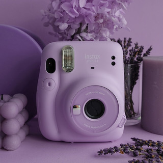 FUJIFILM 富士 instax mini 11 拍立得（86*54mm）丁香紫+10张相纸 精美礼盒