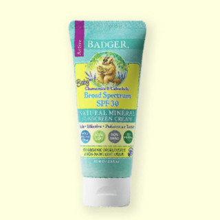 BADGER 我爱自然防UV霜 SPF30 87ml