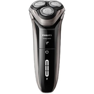 PHILIPS 飞利浦 电动剃须刀 新3系高配版 干湿双剃刮胡刀配弹出式鬓角修剪器新年/情人节礼物送男S3203/08