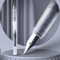 M&G 晨光 本味小灯管透明钢笔 1支装