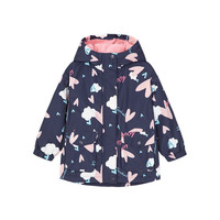 Souhait 水孩儿 SHPDGD30CC621 女童加厚风衣 藏蓝 130cm