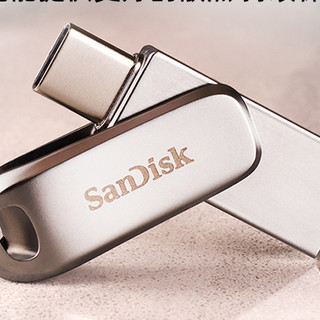 SanDisk 闪迪 SDDDC4-064G-Z46 USB 3.1 U盘 银色 64GB Type-C/USB-A