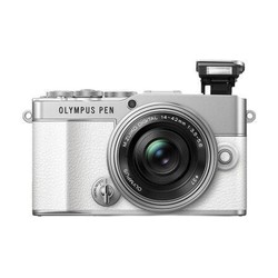 OLYMPUS 奥林巴斯 PEN E-P7 M4/3画幅 微单相机 白色 + 14-42mm F3.5 变焦镜头 单头套机