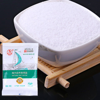 LUHUA 芦花 海水自然食用盐 400g*6袋