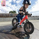可可乐园 德国平衡车儿童滑步无脚踏单车2-6岁升级减震款 竞速赛道红