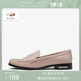 CHARLES & KEITH 女士低跟乐福鞋 CK1-70390272