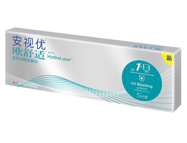 ACUVUE 安视优 强生（Johnson）安视优透明隐形眼镜日抛 薄 5片装