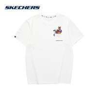 SKECHERS 斯凯奇 L221U212 Rhymezlikedimez联名系列男女短袖T恤