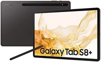 SAMSUNG 三星 Galaxy Tab S8+,12.4 英寸,256 GB 内存,8 GB