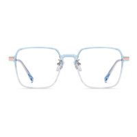 MILYSWAN 美莉思源 677 渐变蓝TR90眼镜框+1.61折射率 防蓝光镜片