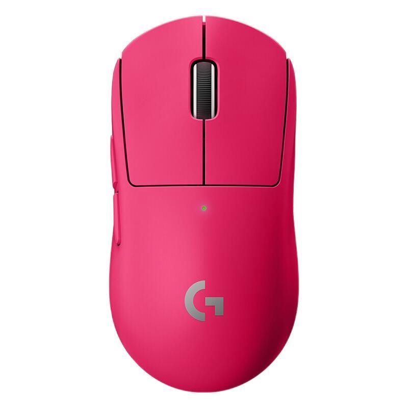 logitech 罗技 GPW 二代 2.4G Lightspeed 双模无线鼠标 25600DPI 粉色