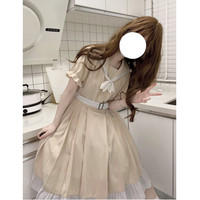 樱花家族 JK制服 月沼小姐 雪纺连衣百褶裙