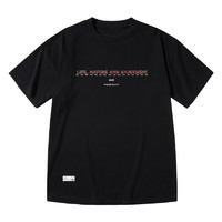 PSO Brand PS5225 男女款圆领短袖T恤 黑色 M