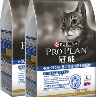 PRO PLAN 冠能 优护营养系列 优护益肾室内成猫猫粮 2.5kg*4袋