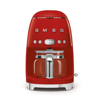 Smeg 斯麦格 DCF02 滴漏式咖啡机 魅惑红
