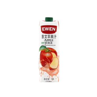 EWEN 意文 苹果汁 1L*2瓶
