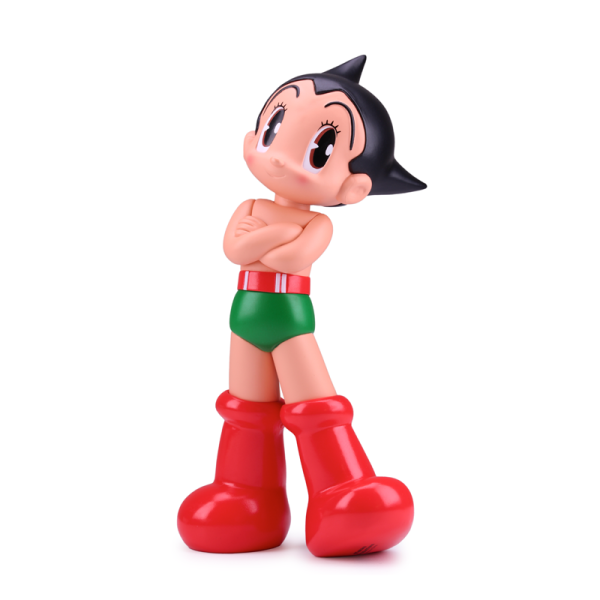 棒潮玩hhtoys自信阿童木漫画初回色手办摆件