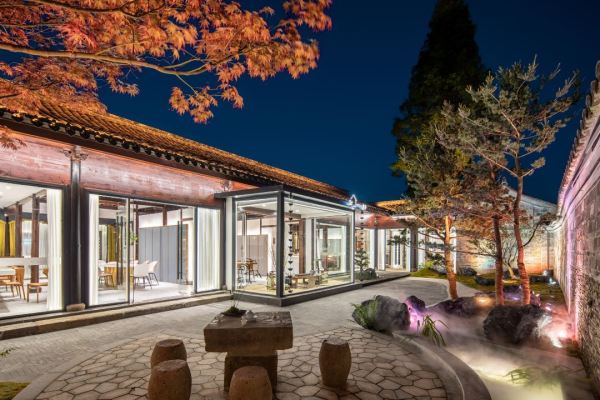 藏于慈城古镇里的花园民宿日历房5折宁波里院慈城十八花房民宿清雅