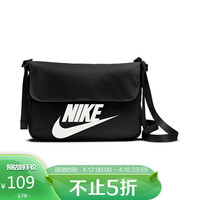 NIKE 男女通款 运动包 单肩包 小肩袋 斜挎包 HERITAGE 休闲包 DD7234-010黑色小号 CW9300-010黑 MISC